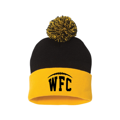 12" Pom Pom Beanie | WFC Logo