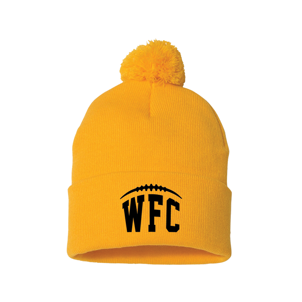 12" Pom Pom Beanie | WFC Logo