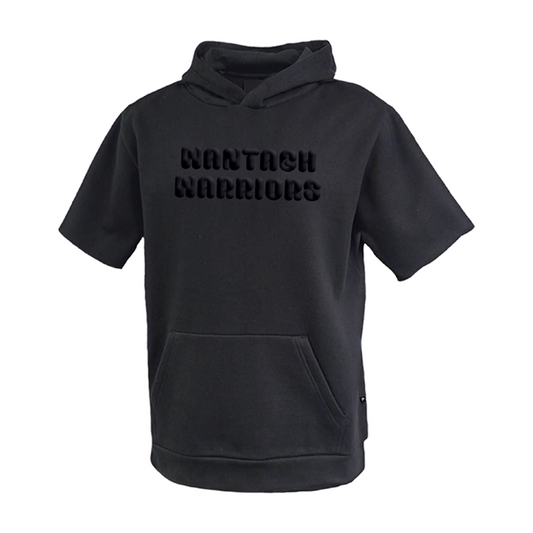 Wantagh Warriors Puff Print | Youth Short-Sleeve Hoodie
