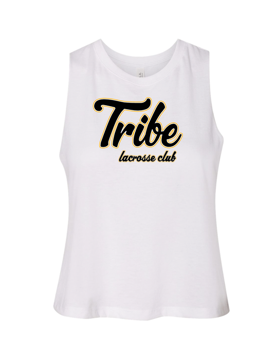 Women's Racerback Crop Tank (2 color options) | Tribe Logo