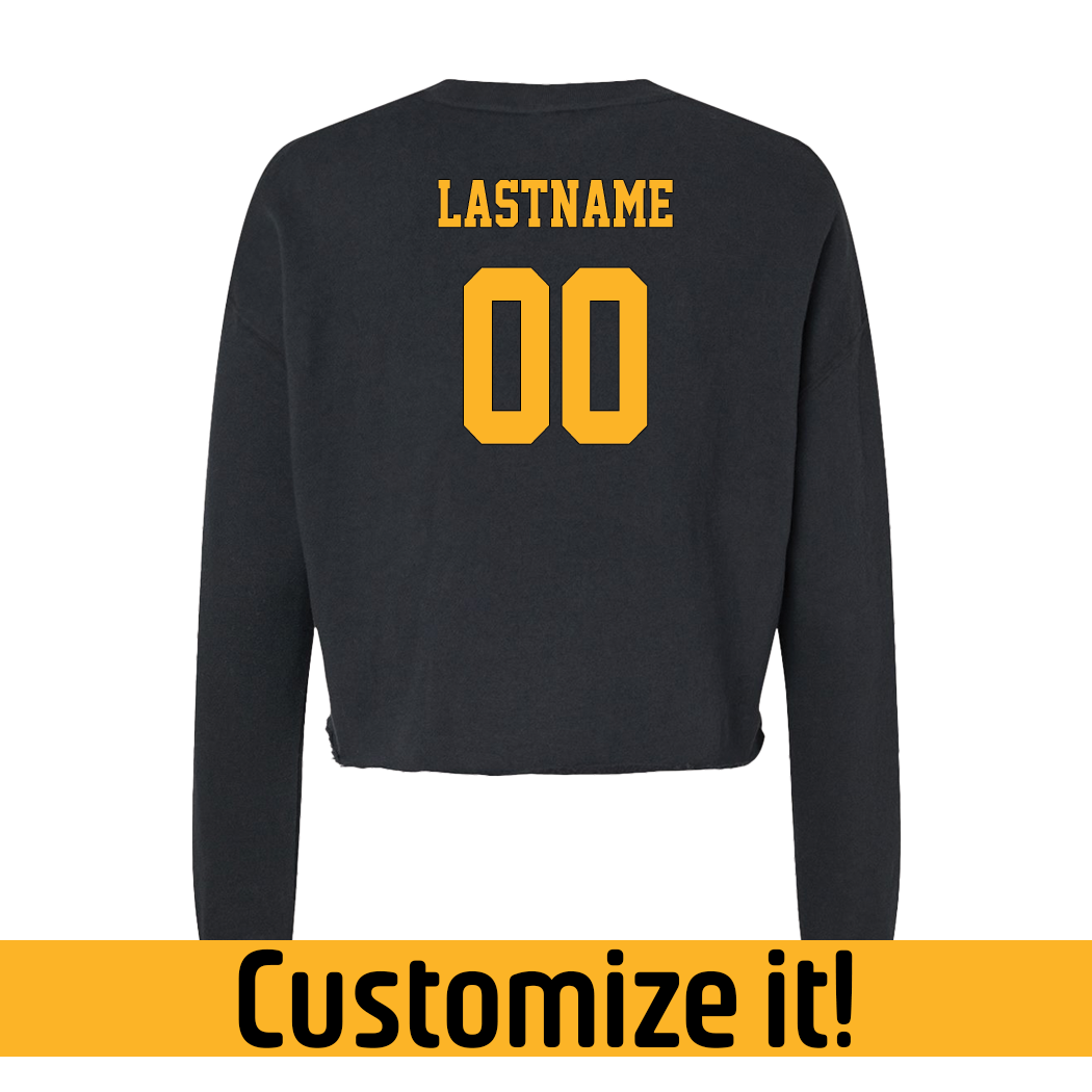 *Customize it!* Your Name Here | Women's Cropped Sweatshirt