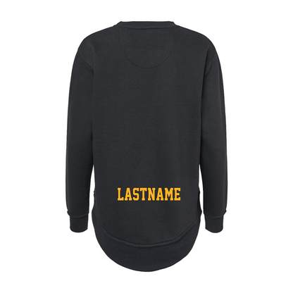 *Customize it!* Your Name Here | Women's Weekender Curved Bottom Sweatshirt