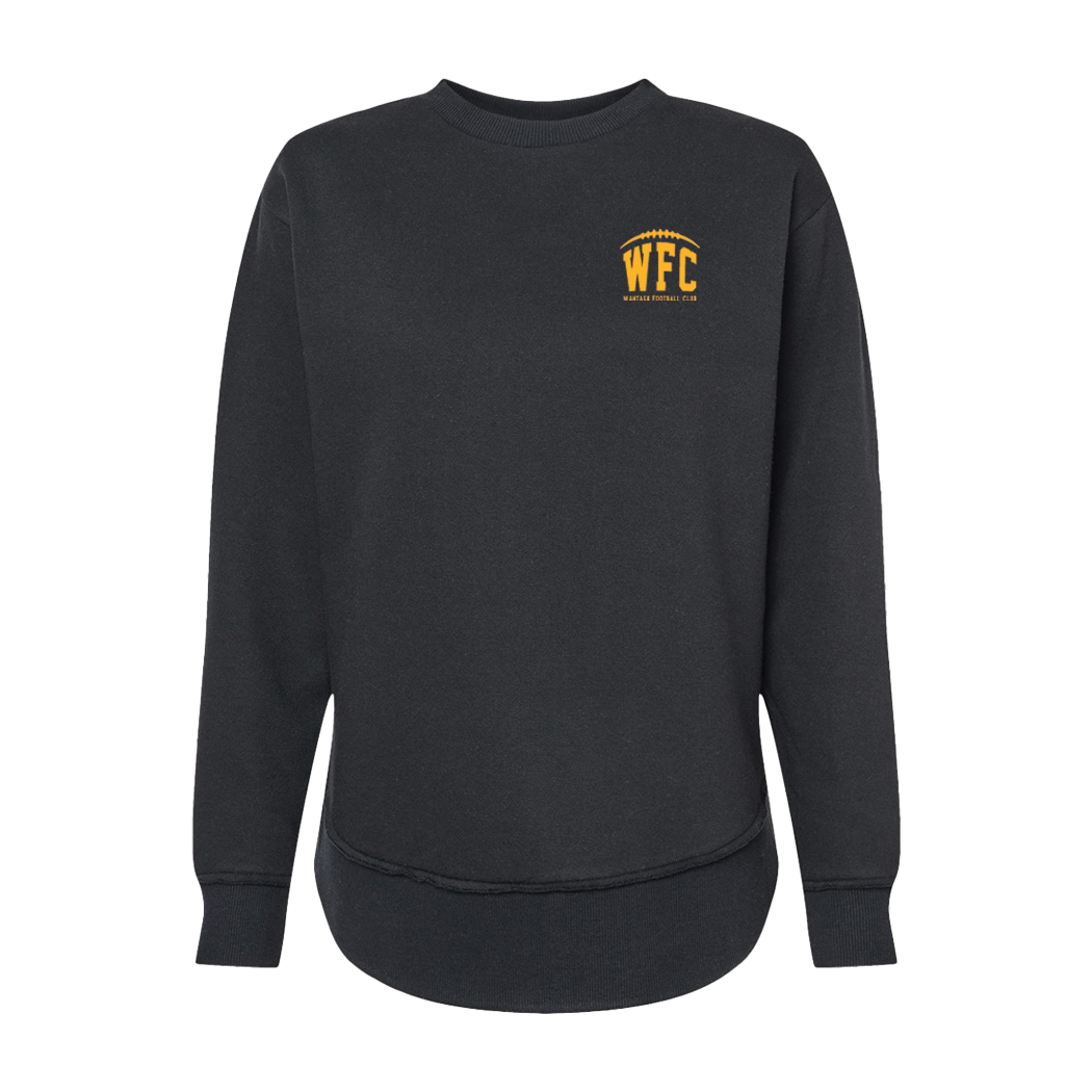 *Customize it!* Your Name Here | Women's Weekender Curved Bottom Sweatshirt