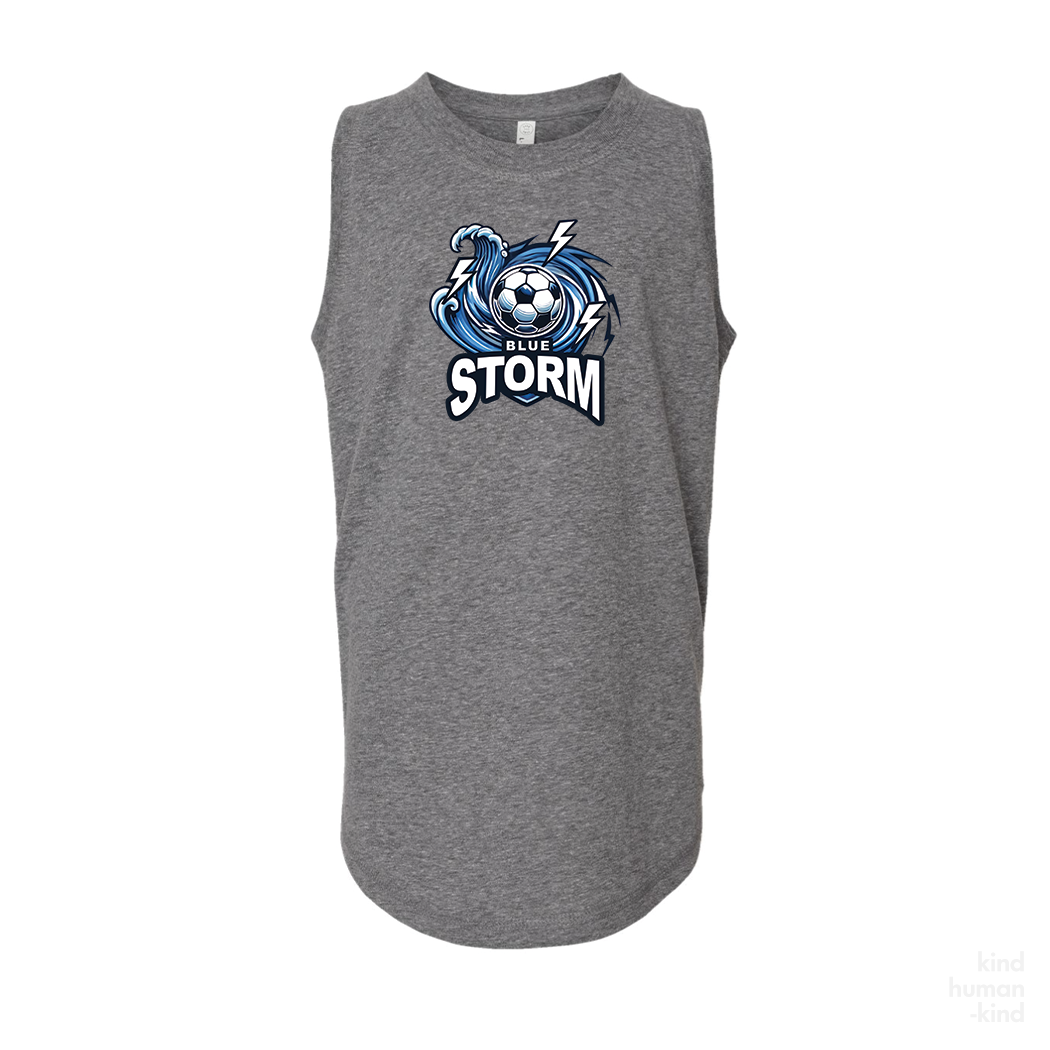 Blue Storm Logo | Girls Tank