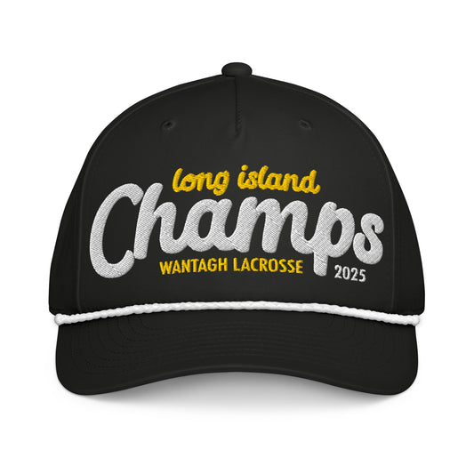 Wantagh Lax 2025 Champs | Rope Hat (2 color options)