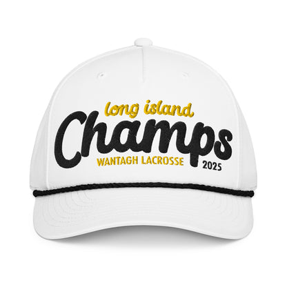 Wantagh Lax 2025 Champs | Rope Hat (2 color options)