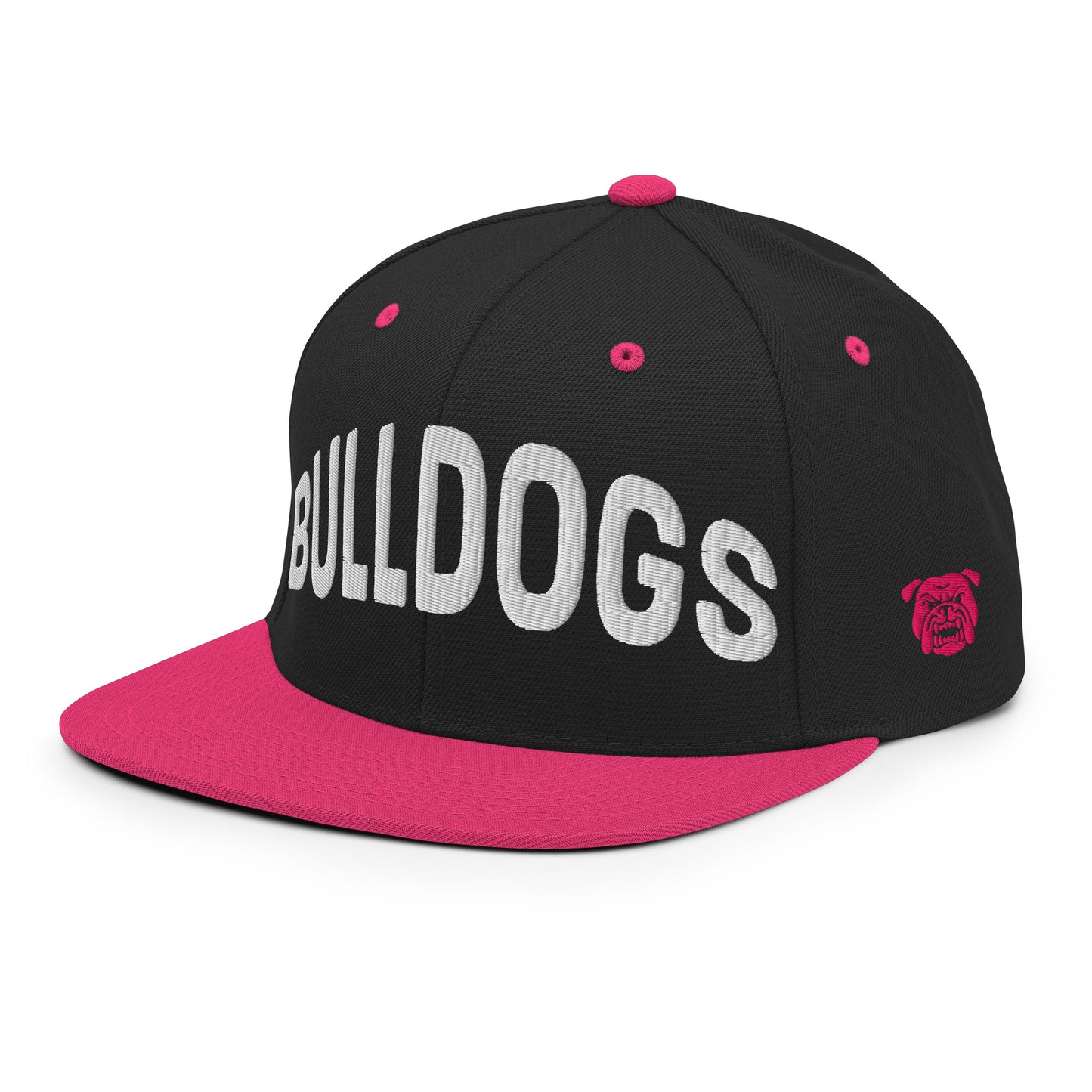 Bulldogs Upper Arc | Snapback Hat (3 color options)