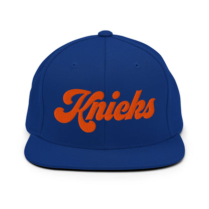 New Era Knicks Exclusive Two-Tone City Edition 940 A-Frame Snapback Ha – Madison Square Garden