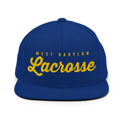 West Babylon Lax Bold Script | Snapback Hat