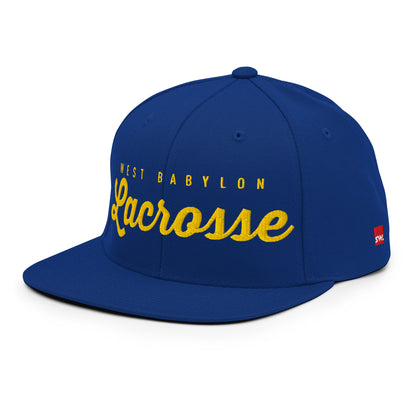 West Babylon Lax Bold Script | Snapback Hat