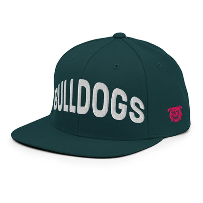 Bulldogs Upper Arc | Snapback Hat (3 color options)