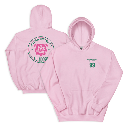 Custom Bulldogs Crest Back | Unisex Hoodie (2 color options)