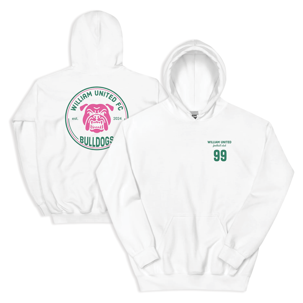 Custom Bulldogs Crest Back | Unisex Hoodie (2 color options)