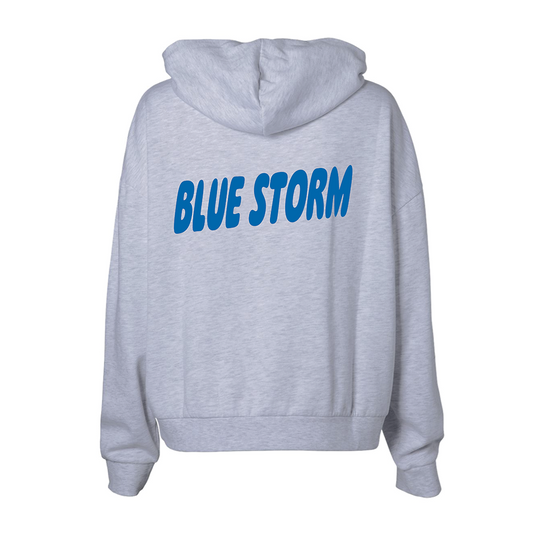 Blue Storm | Women's Puff Print Hoodie