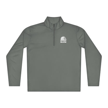 Riptides Wave White | Unisex Lightweight Performance Quarter-Zip