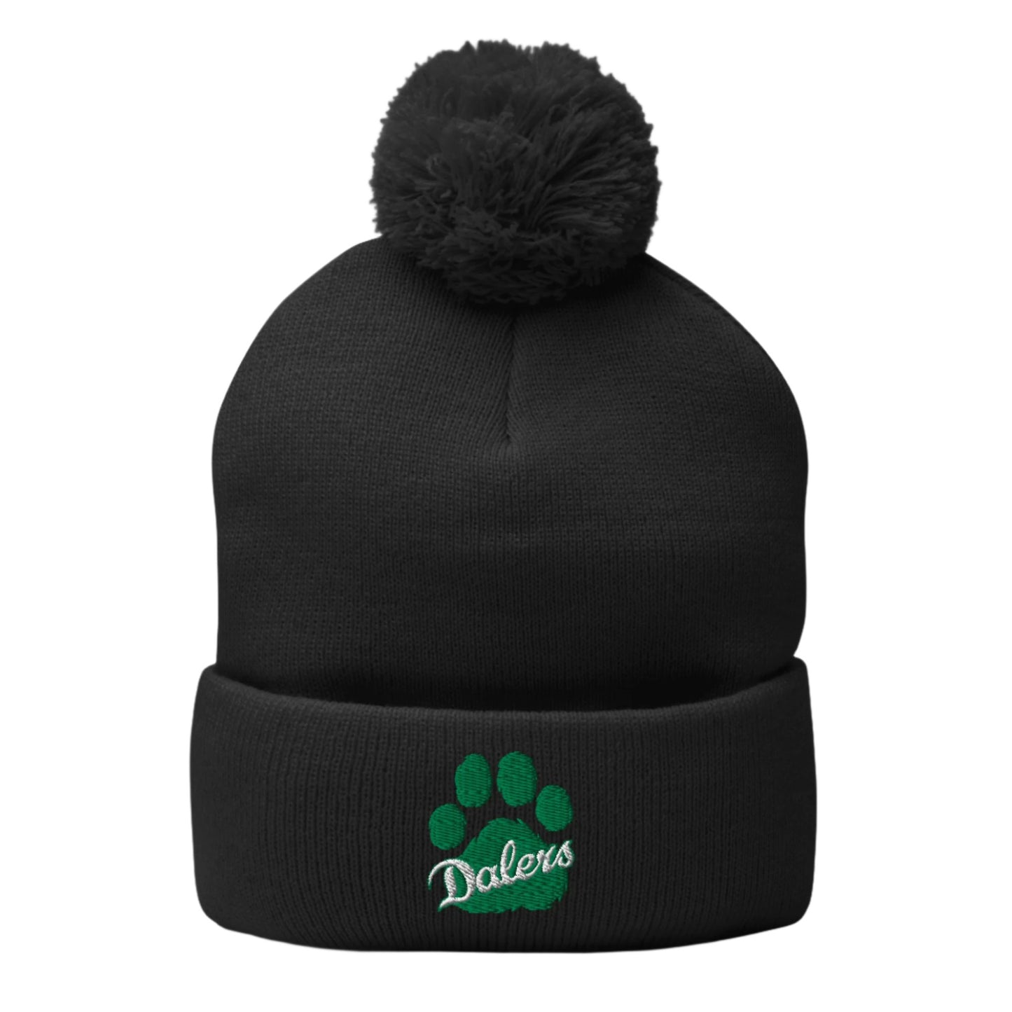 Farmingdale HS | Paw Print Pom Beanie (2 color options)