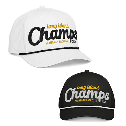 Wantagh Lax 2025 Champs | Rope Hat (2 color options)