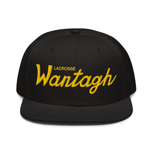 Wantagh Lax Script | Snapback Hat