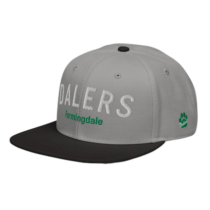 Farmingdale HS | Dalers Arch Snapback Hat (9 color options)