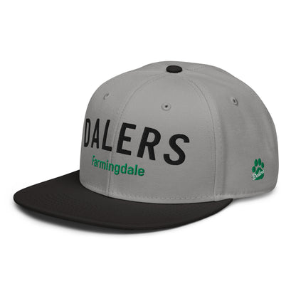 Farmingdale HS | Dalers Arch Snapback Hat (9 color options)