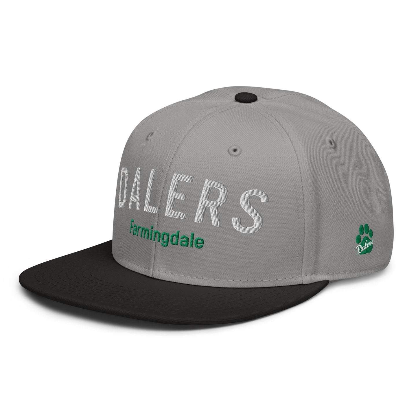 Farmingdale HS | Dalers Arch Snapback Hat (9 color options)