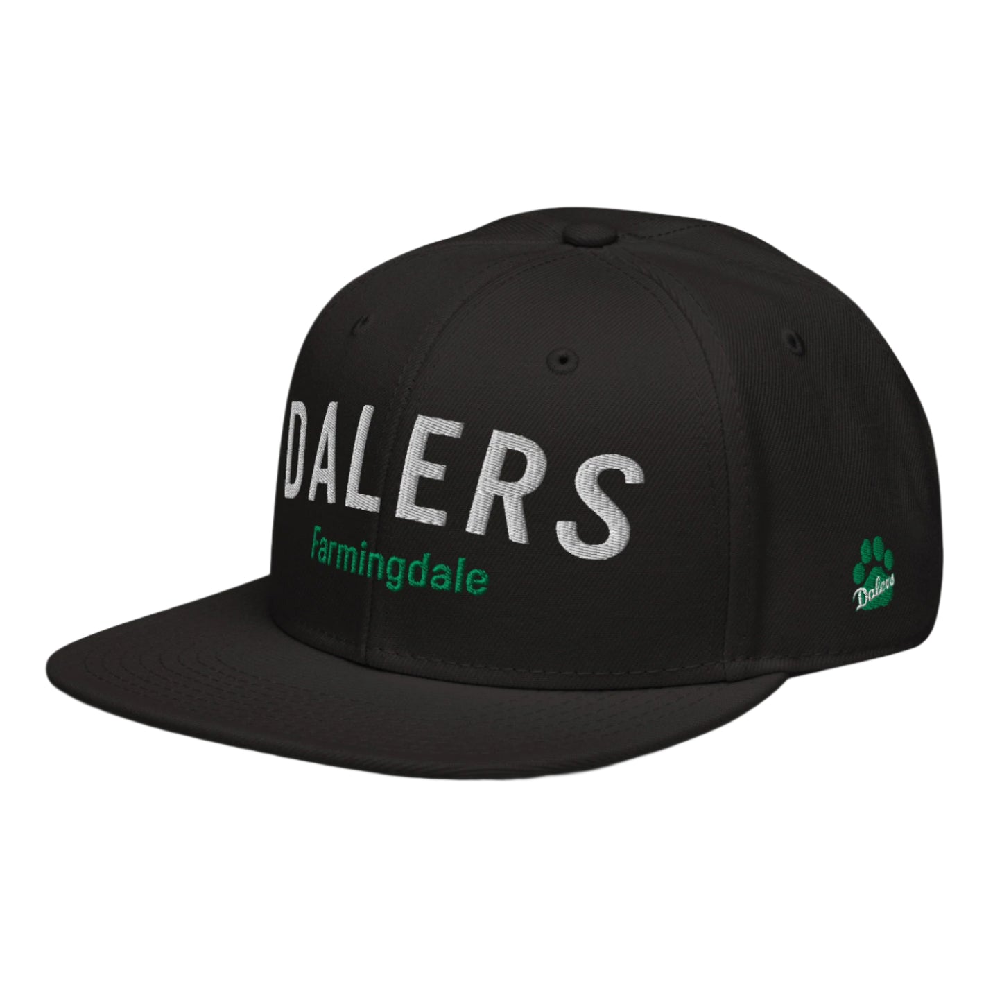 Farmingdale HS | Dalers Arch Snapback Hat (9 color options)