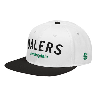 Farmingdale HS | Dalers Arch Snapback Hat (9 color options)