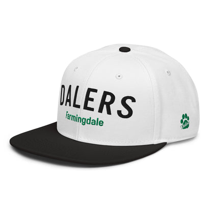 Farmingdale HS | Dalers Arch Snapback Hat (9 color options)