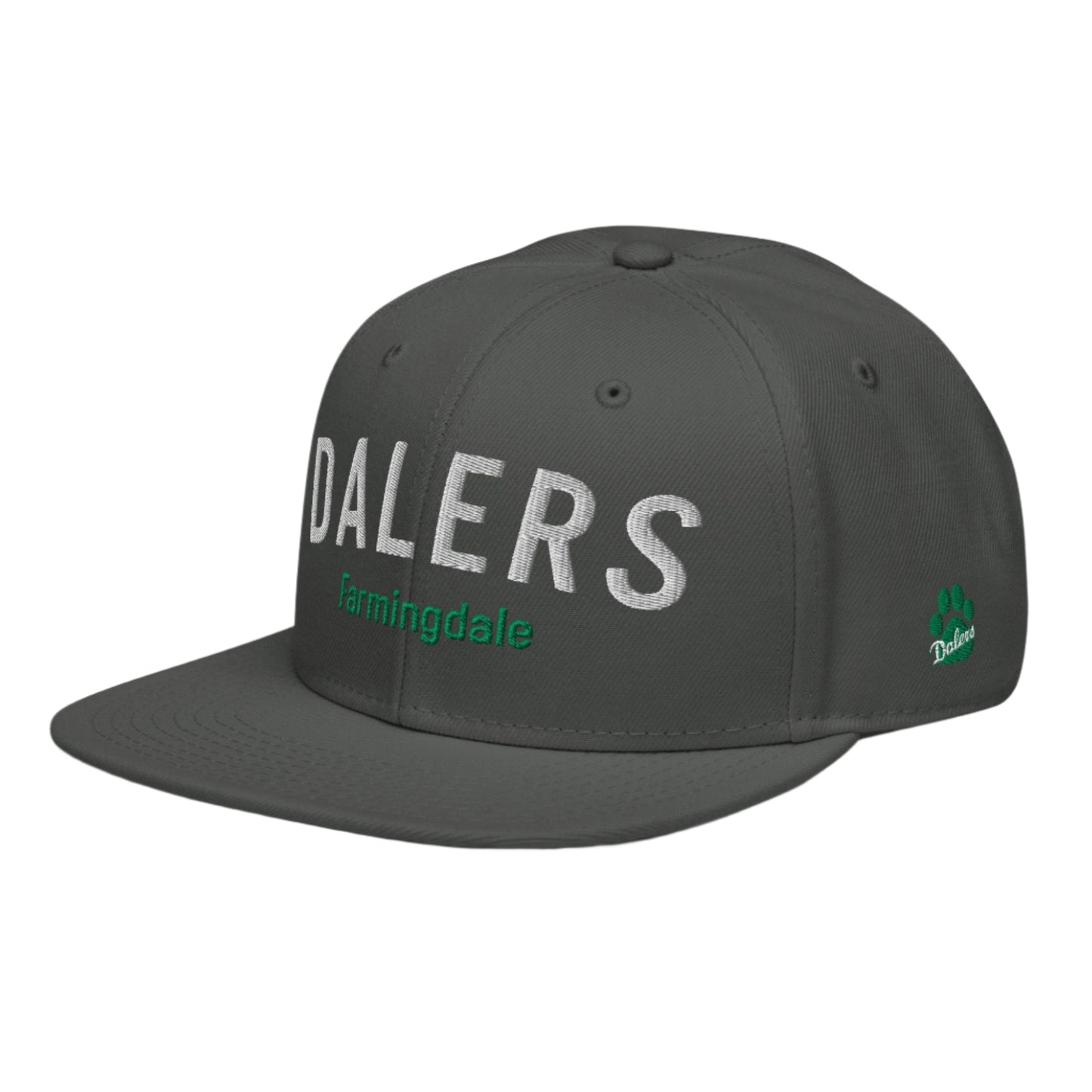 Farmingdale HS | Dalers Arch Snapback Hat (9 color options)