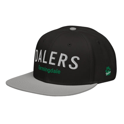 Farmingdale HS | Dalers Arch Snapback Hat (9 color options)