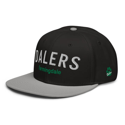 Farmingdale HS | Dalers Arch Snapback Hat (9 color options)