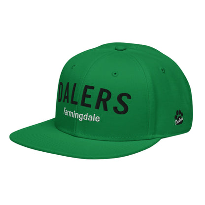 Farmingdale HS | Dalers Arch Snapback Hat (9 color options)