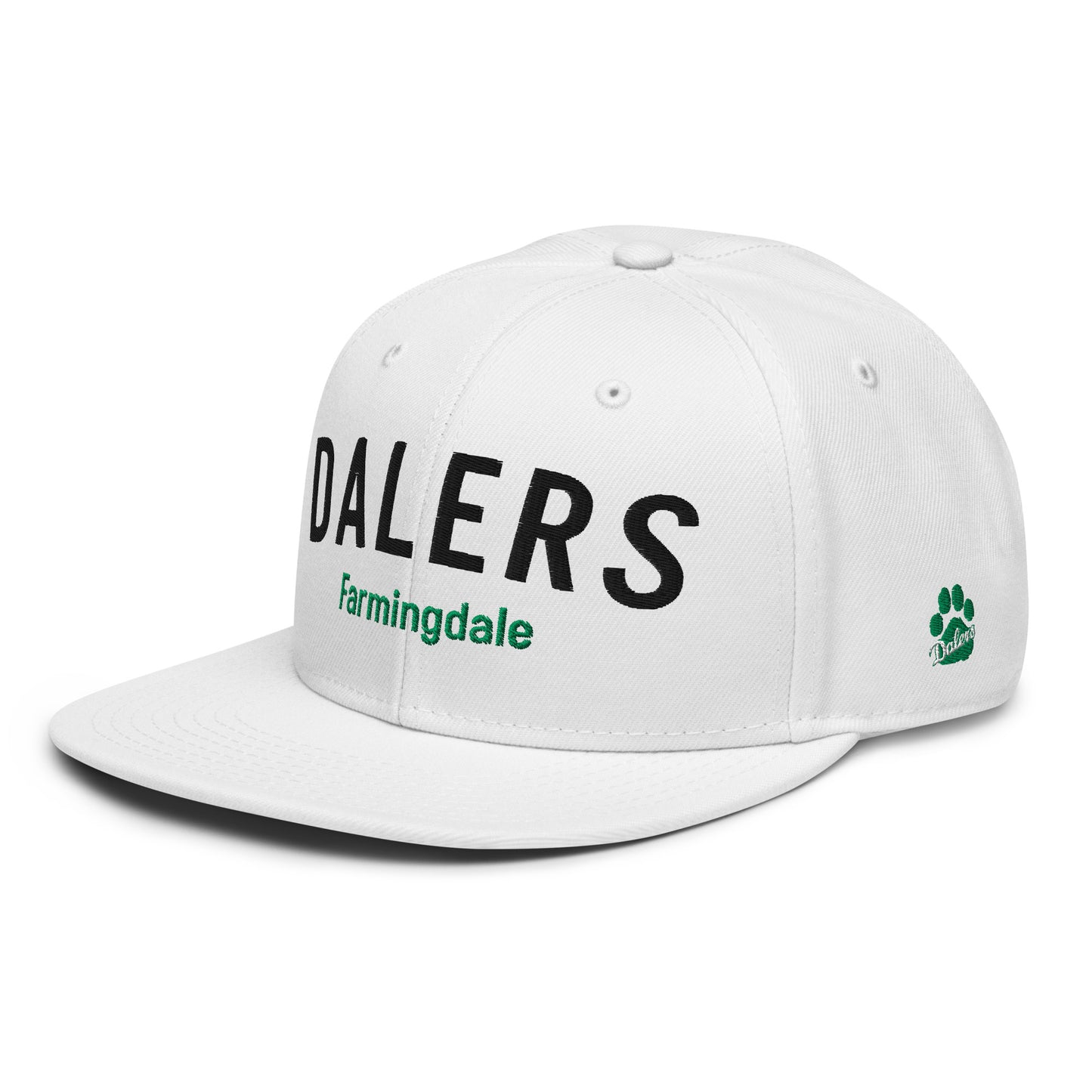 Farmingdale HS | Dalers Arch Snapback Hat (9 color options)