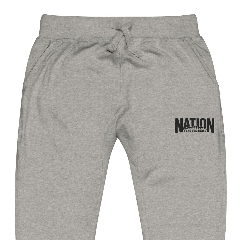 Nation Logo | UNISEX Fleece Sweatpants (4 color options)