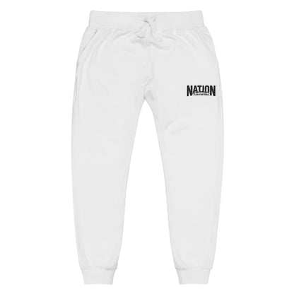 Nation Logo | UNISEX Fleece Sweatpants (4 color options)