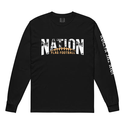 Nation Logo | UNISEX Long Sleeve TShirt (3 color options)