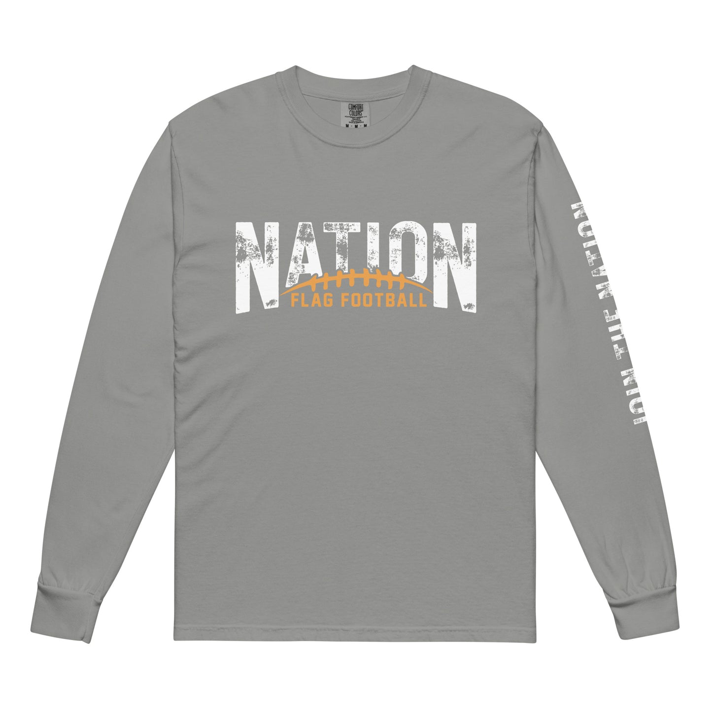 Nation Logo | UNISEX Long Sleeve TShirt (3 color options)