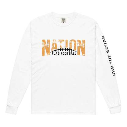 Nation Logo | UNISEX Long Sleeve TShirt (3 color options)