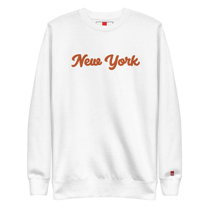 NY Mets | Embroidered Unisex Premium Sweatshirt