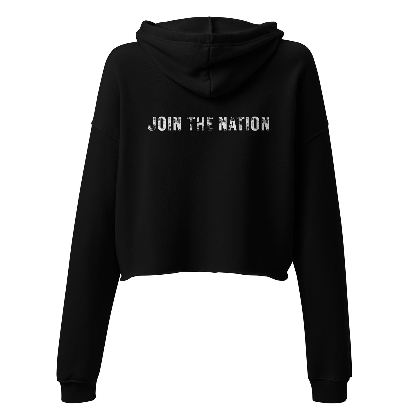 Nation Logo | WOMEN'S Cropped Hoodie (2 color options)
